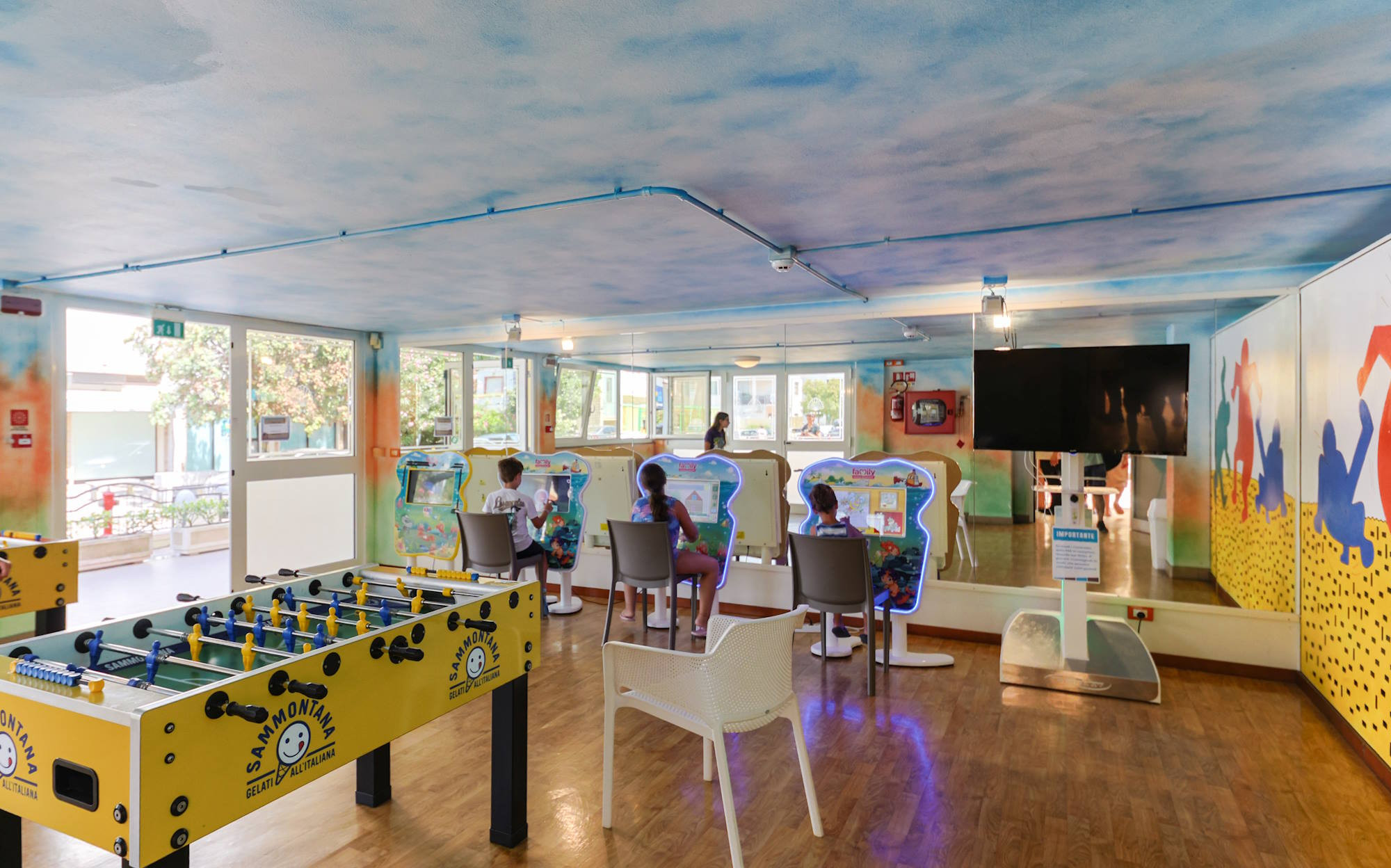 media.Slide Kids Word  sala giochi interativi e classici Club Family Hotel Cervia Tintoretto